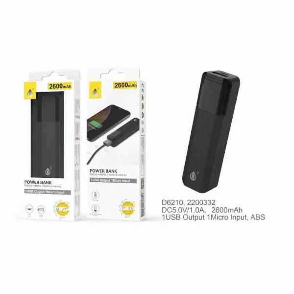 Power Bank 2600 mAh