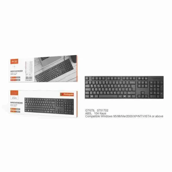 English Keyboard with USB Cable
