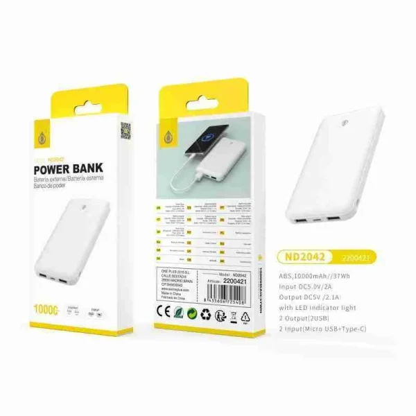 Power Bank 10,000 mAh
