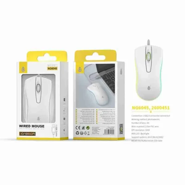 Mouse with USB Cable