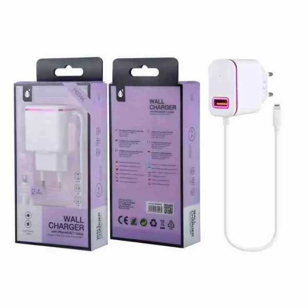 2.4A Charger with iPhone/Lightning Cable