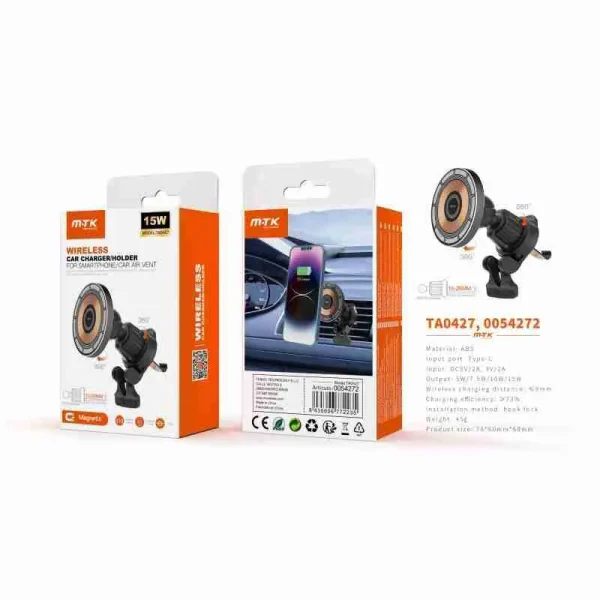 Magsafe Wireless Charging Car Mount