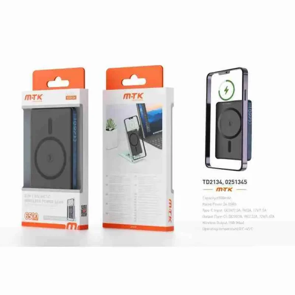 Power Bank Magsafe 15W 6500 mAh
