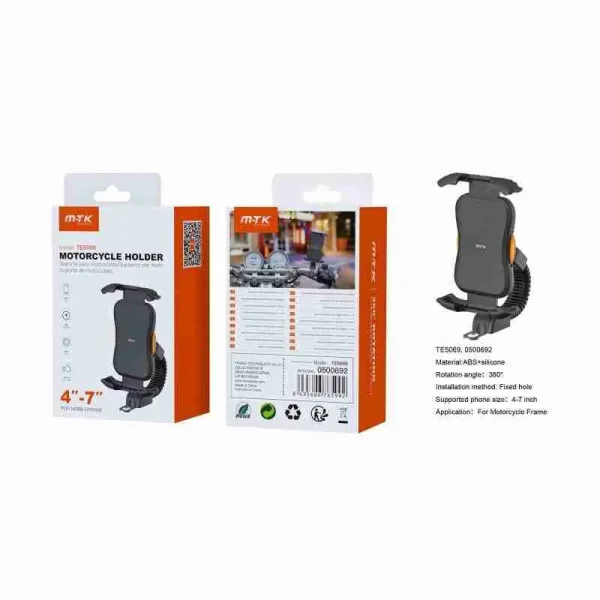 Mobile Phone Holder for 4″-7″ Motorcycles