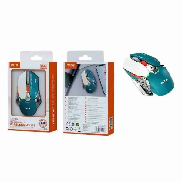 Luxury 6D Rechargeable Wireless Gaming Mouse
